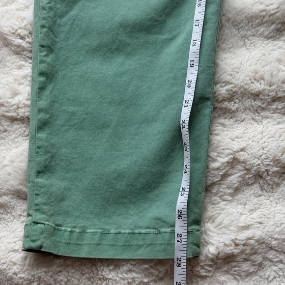 MOTHER The YOYO Ruffle Greaser Ankle Killing Time Deep Sea High-Rise Jeans-29 - Picture 14 of 16